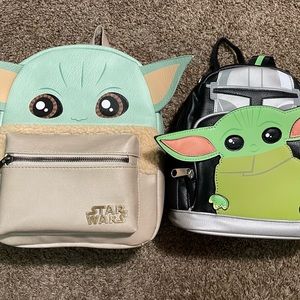 Set of 2 Grogu / Baby Yoda Backpacks